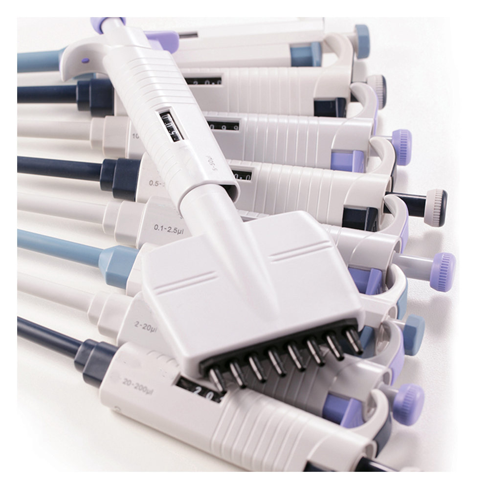 MicroPette Plus 12-channels Fully Autoclavable Adjustable Volume Mechanical Pipettes