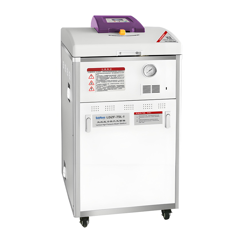 Scienovo 75L vertical vertical medical autoclave