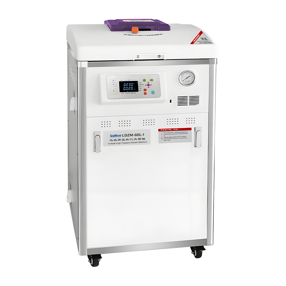 Scienovo 40L 60L 80L vertical autoclave sterilizer