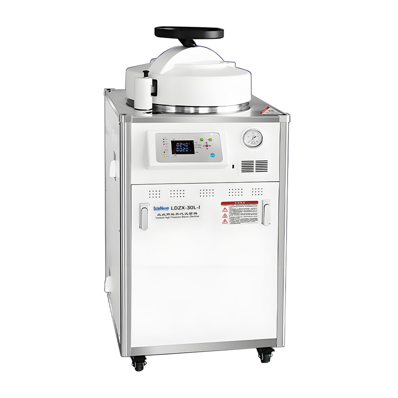 Scienovo 30L 50L 75L vertical lab autoclave