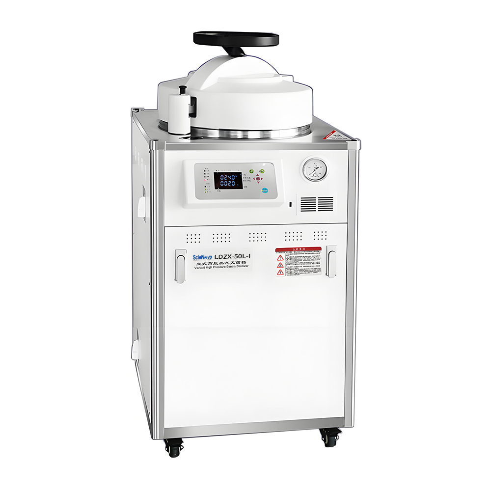 Scienovo 30L 50L 75L vertical lab autoclave