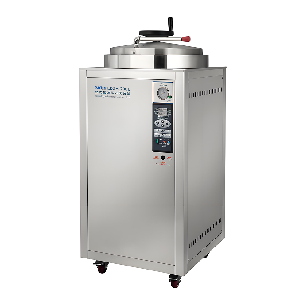 Scienovo 100L 150L 200L vertical lab autoclave